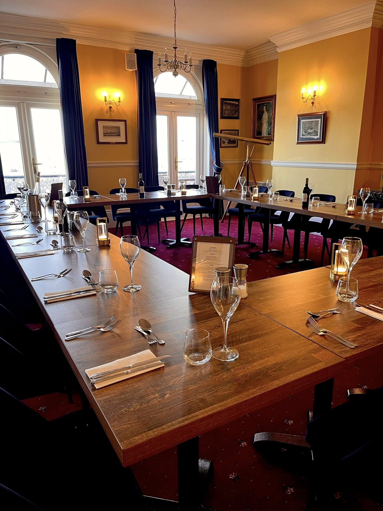 Private celebration venue at Marina View Restaurant Ramsgate